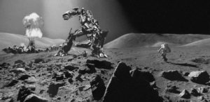 This new cleaned up image reveals some of the obstacles Armstrong and Aldrin had to deal with on the moon.