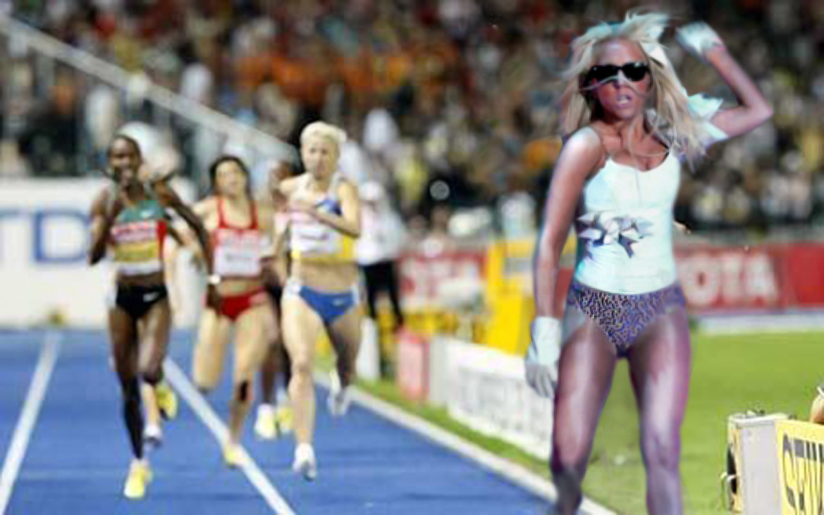South Africa's Caster Semenya has announced she is really the hermaphrodite Lady Gaga.