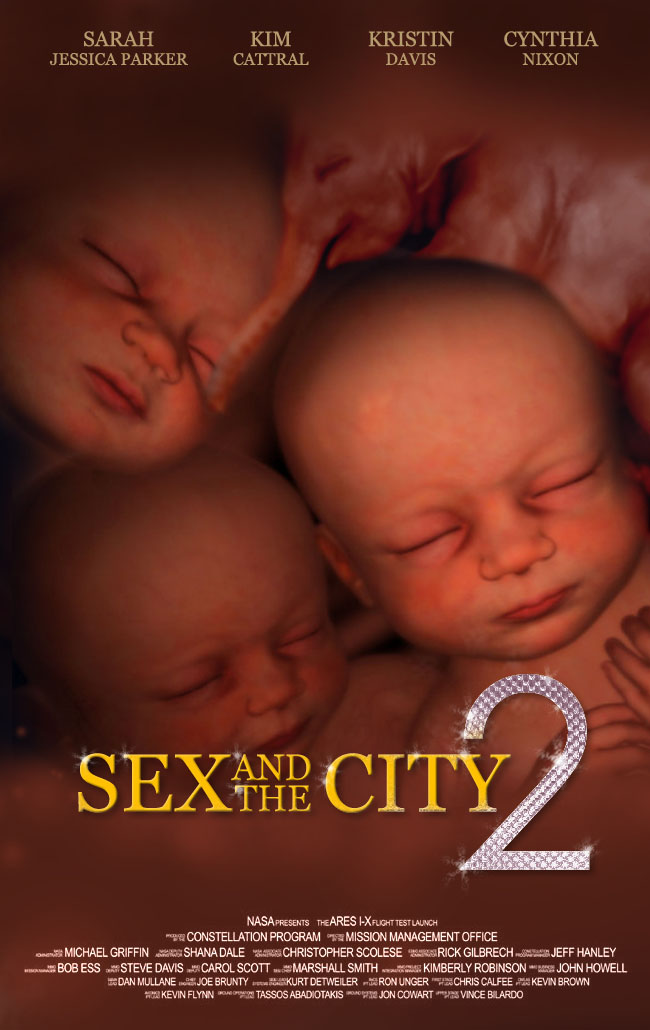 The new Sex and the City 2 Poster that Sarah Jessica Parker has denied was airbrushed.