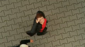 A still image from the security camera that resulted in the death of a Nurofen Zavance Corporate Spy